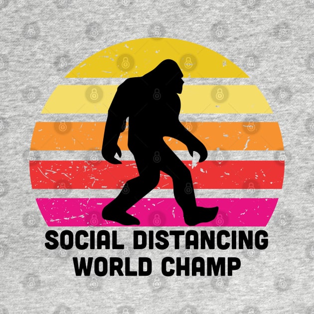 Bigfoot Social Distancing World Champion by SrboShop